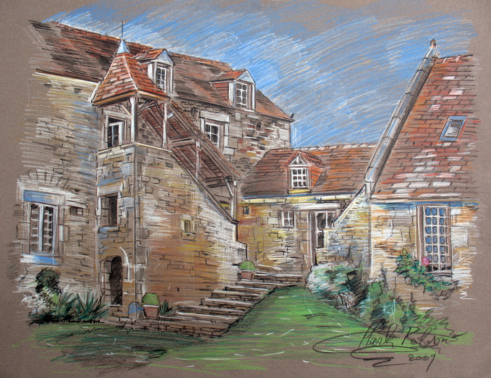 Frankrijk - La Hoguette - Traptoren