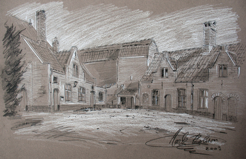 Brugge - binnenpleintje