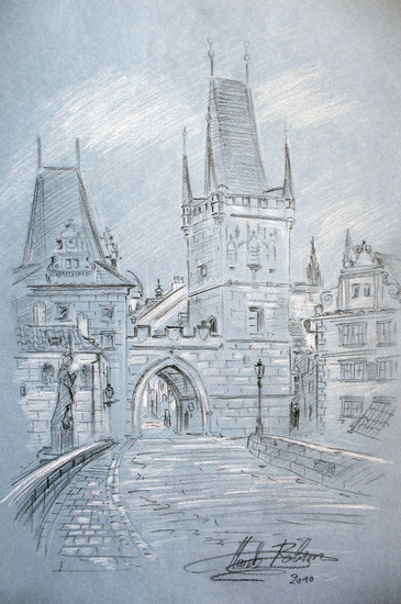 Praag - Karlsbrücke