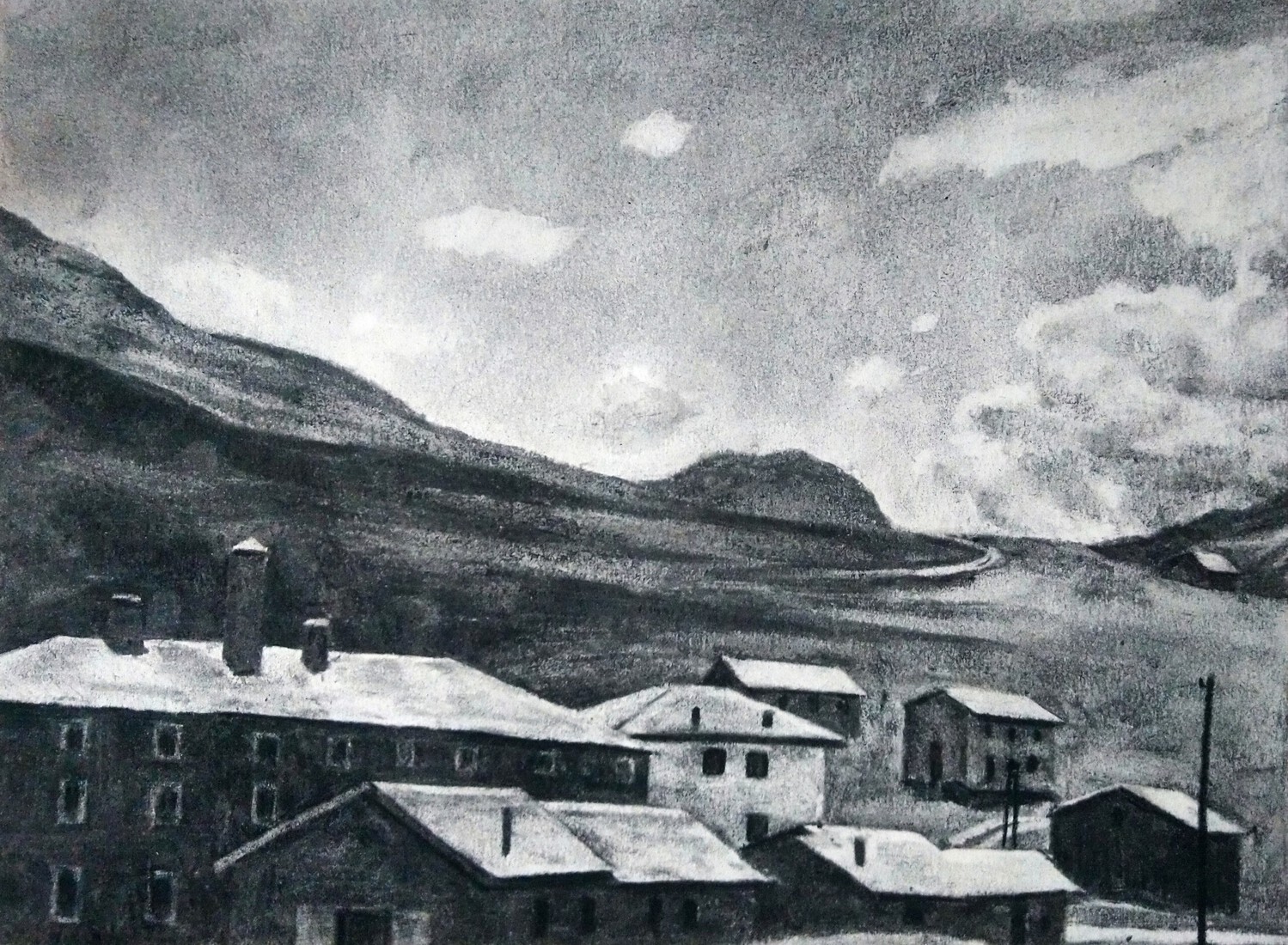 Bergdorp Italië