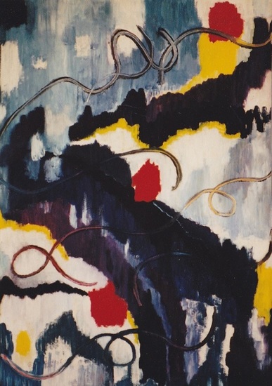 abstract schilderij 4