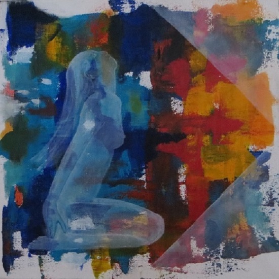 abstract schilderij 1