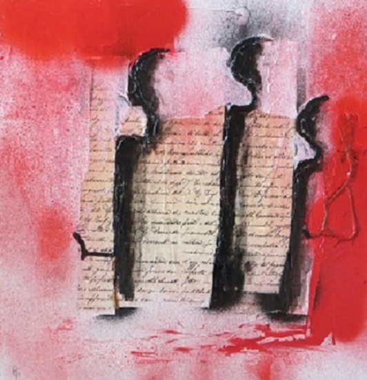 abstract schilderij 3