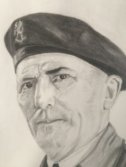 oudere man in uniform