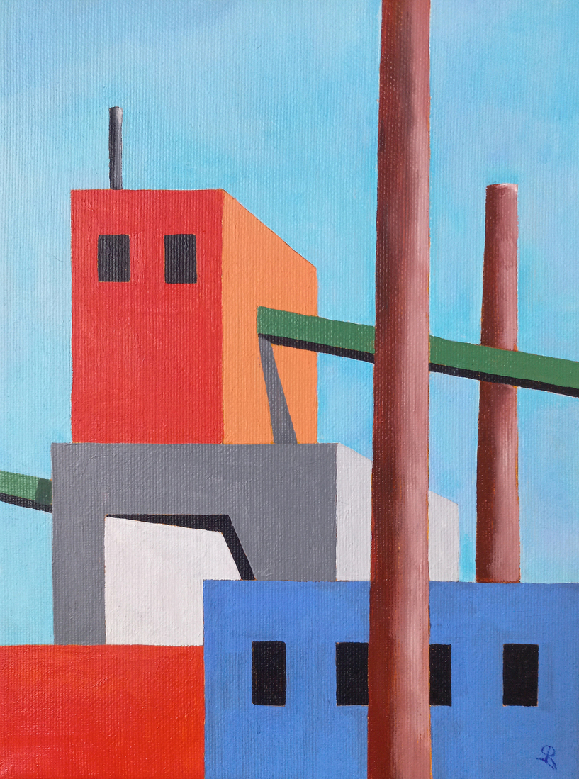 Factories and chimneys no1