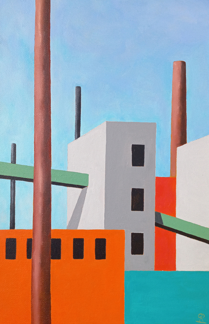 Factories and chimneys no3