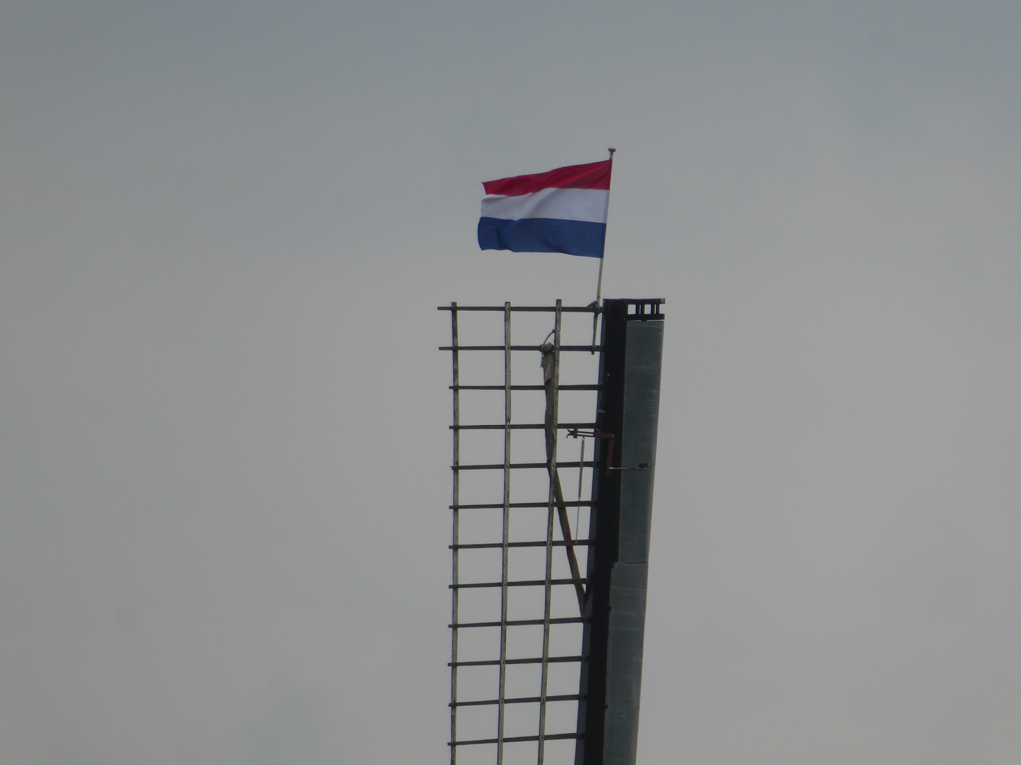 Molenwiek met vlag