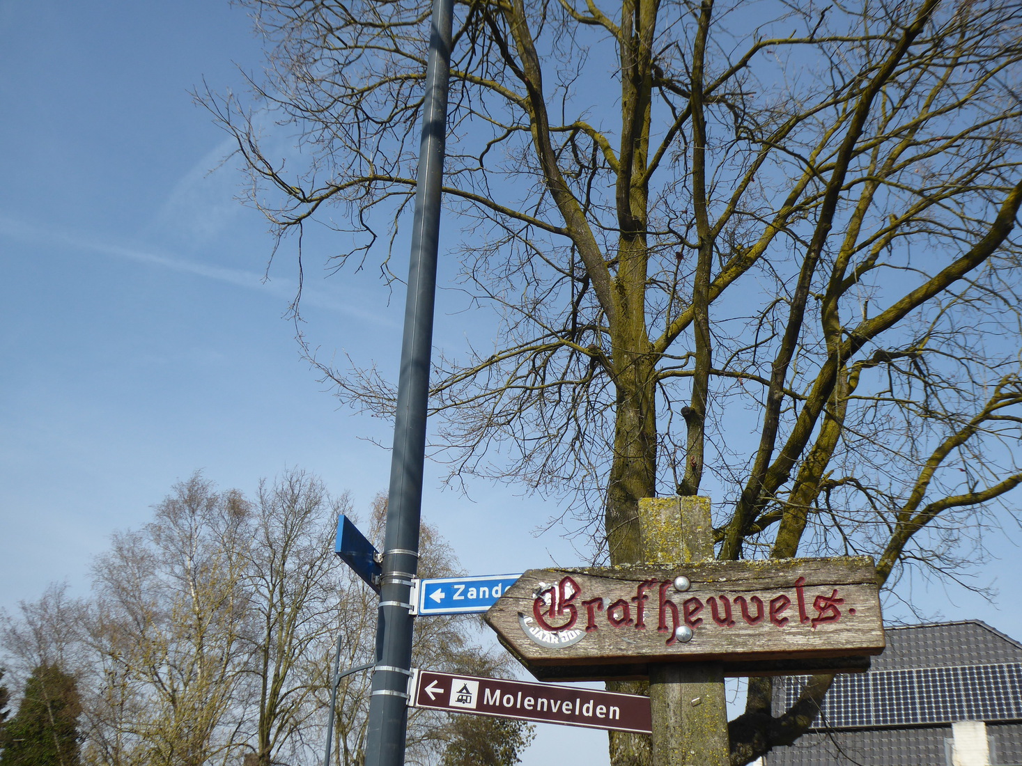 Informatiebord in Oerle