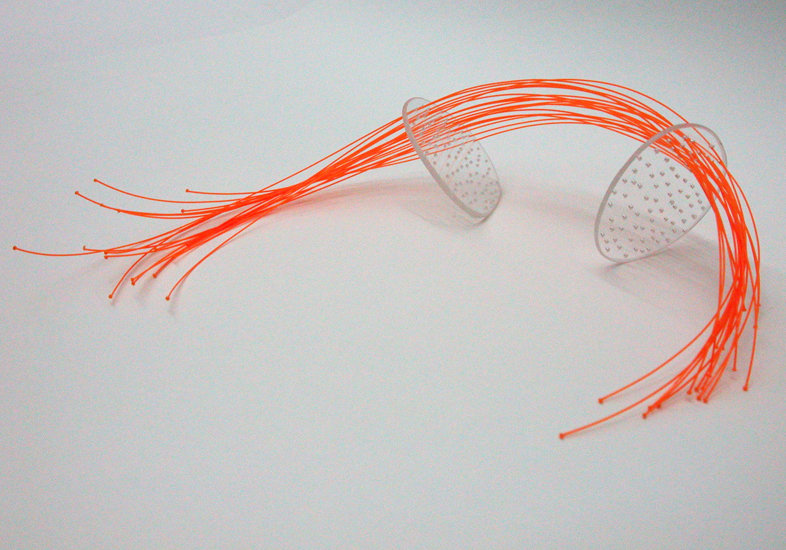 'Flexibel Oranje Draadbeeld'