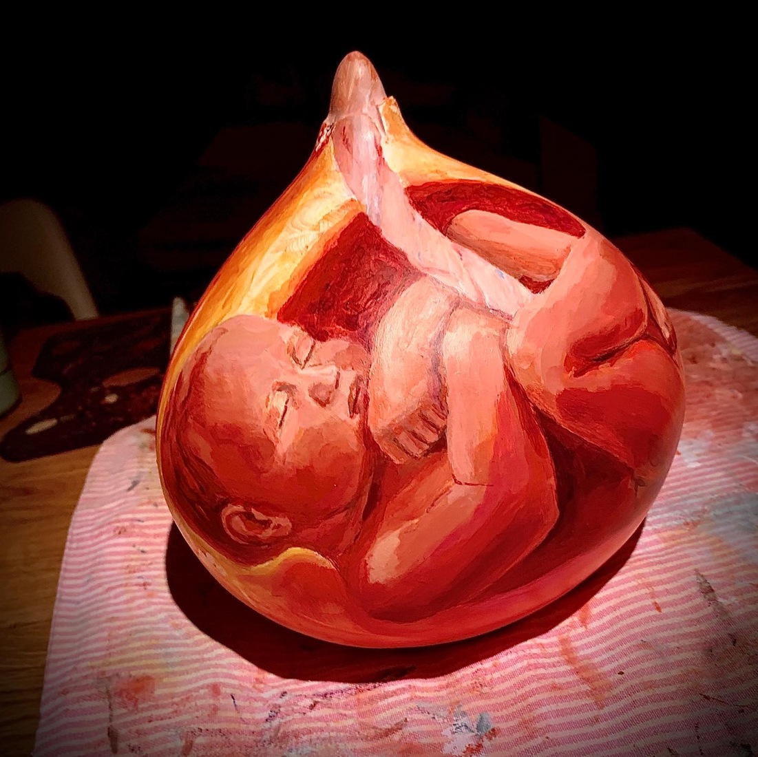 Baby in de bol