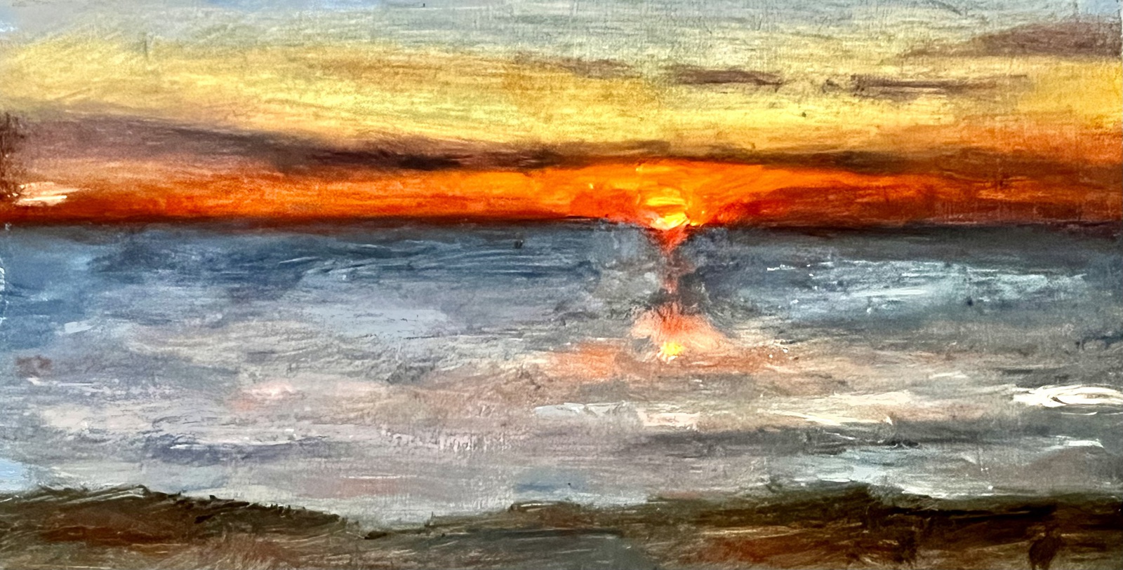 Katwijkse Zonsondergang 