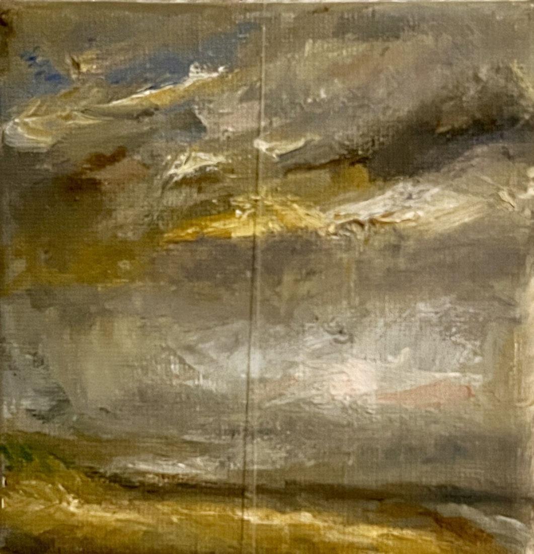 Surreëel strandzicht
