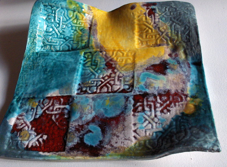 schilderij op keramiek