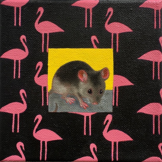 Mighty Mouse in Flamingo Paradise