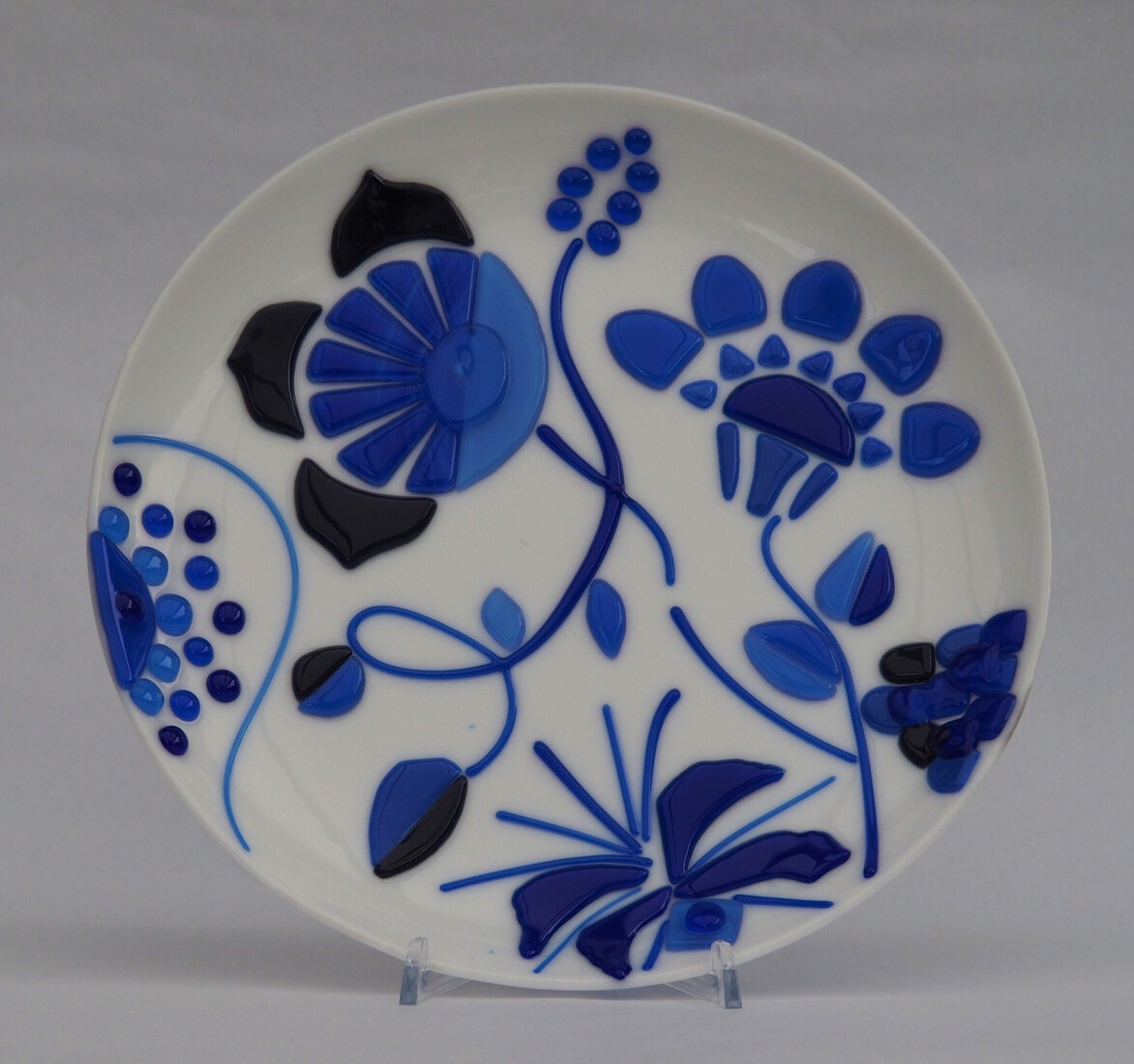 delfts blauw in glas