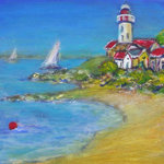 het merendeel hiervan betreft dorpsgezichten gezien vanaf het water.