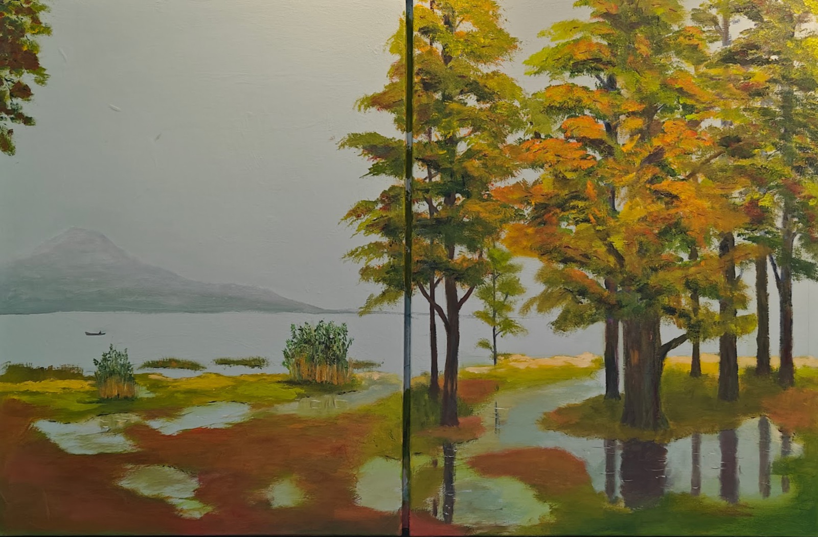 Landschap in China (tweeluik)