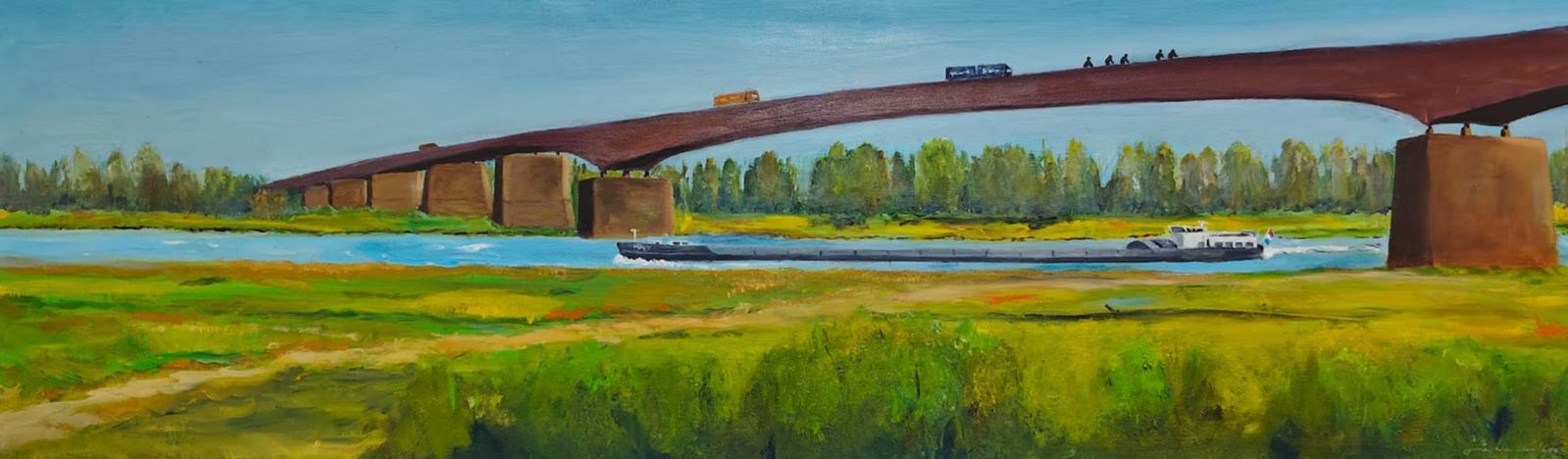 Rijnbrug bij Rhenen