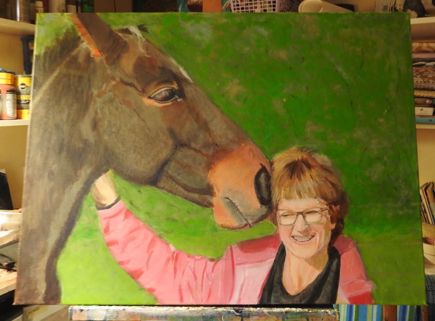 Therese en paard coaching