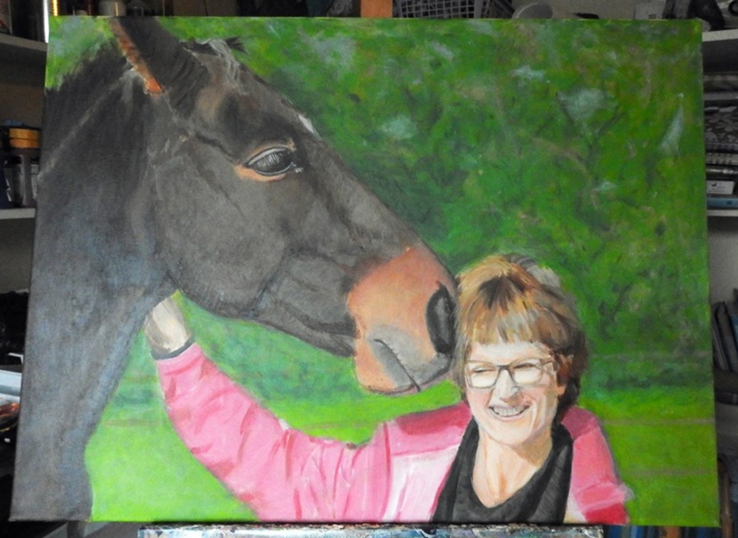 Therese en paard coaching