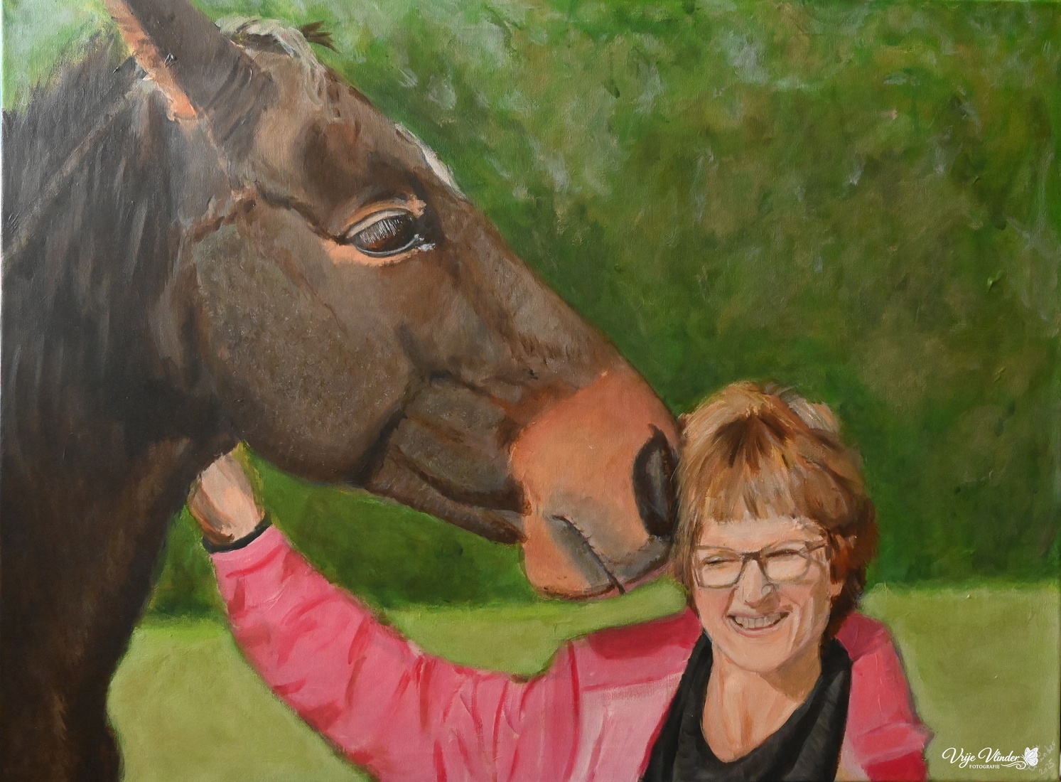 Therese en paard coaching