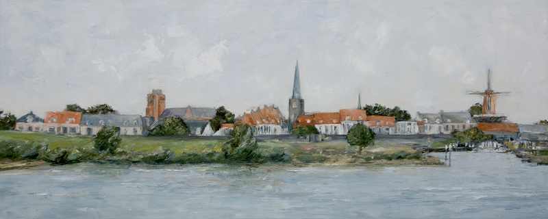 Zicht op Wijk bij Duurstede