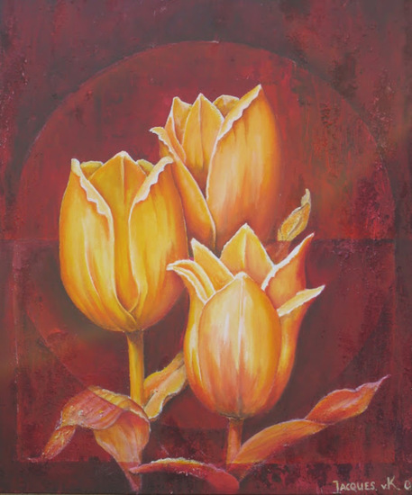 Golden tulips