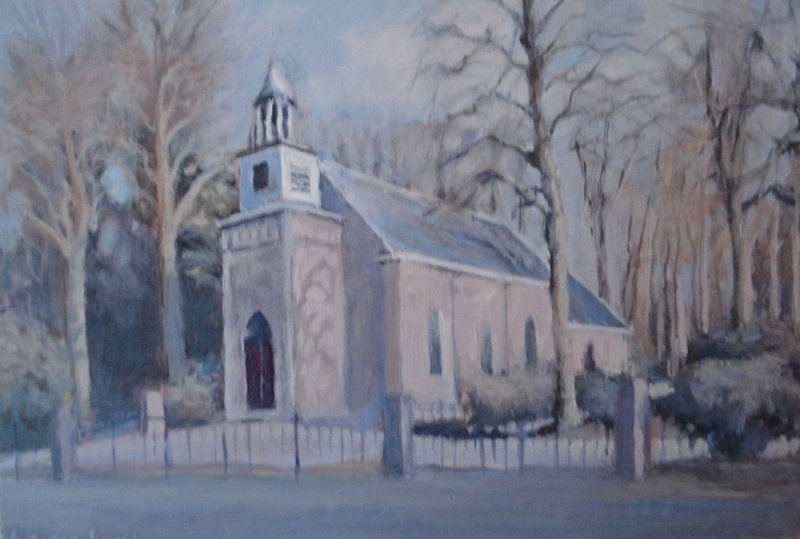 De kapel van Staverden.