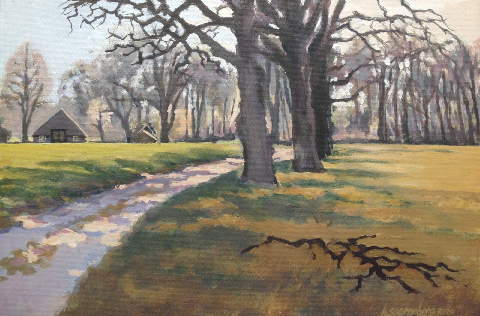 Zandweg in het Eerder-Achterbroek