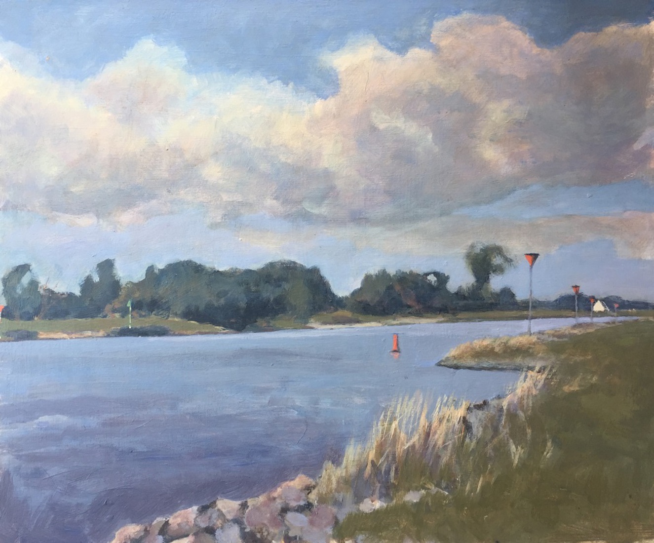 De IJssel bij Zwolle