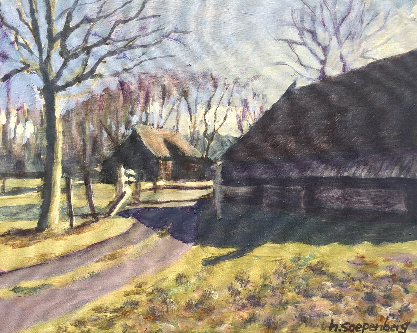 Boerenschuren in Echten