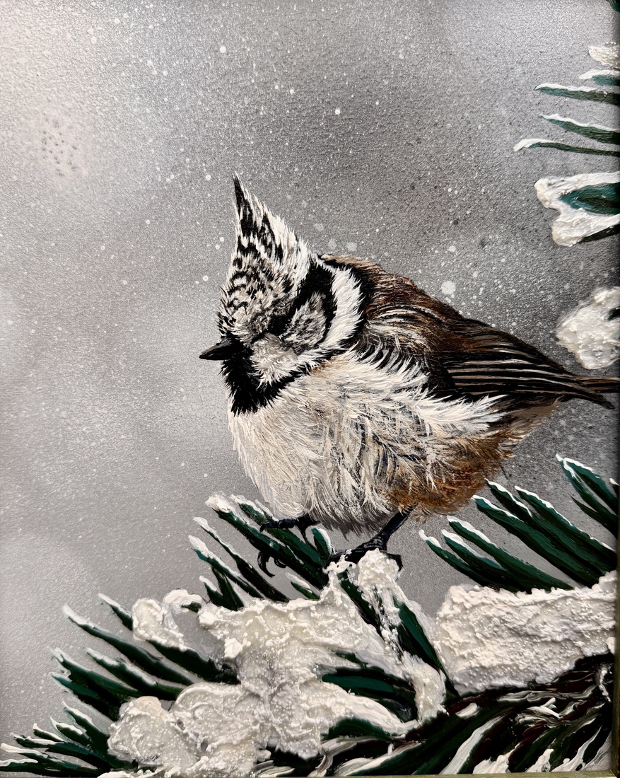 Vogel #34 ( koolmees)