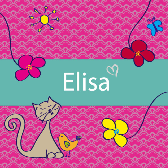 geboortekaartje Elisa 