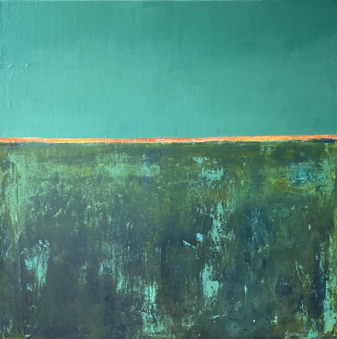 Abstract landschap nr.57