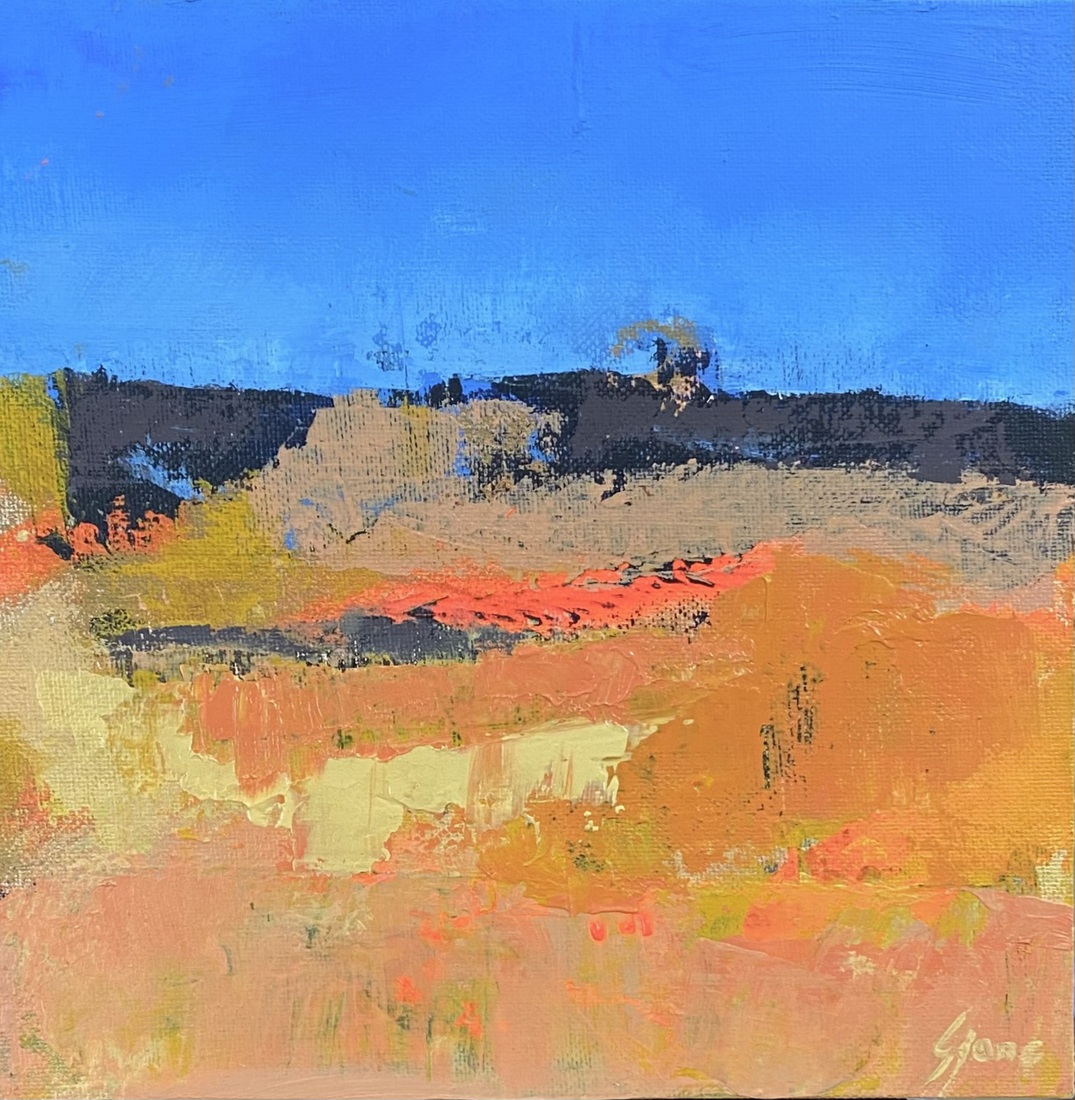 Abstract landschap nr.64  Ouddorp 3