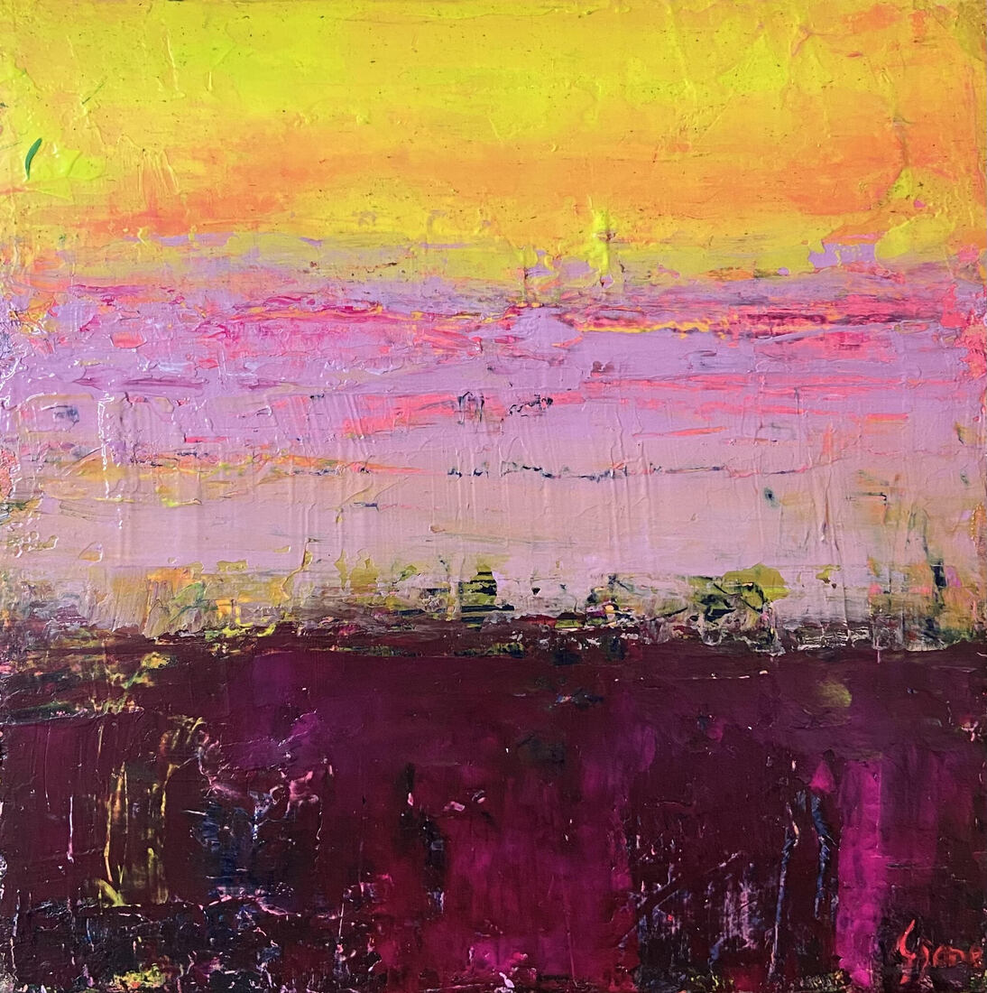 Abstract landschap nr.70