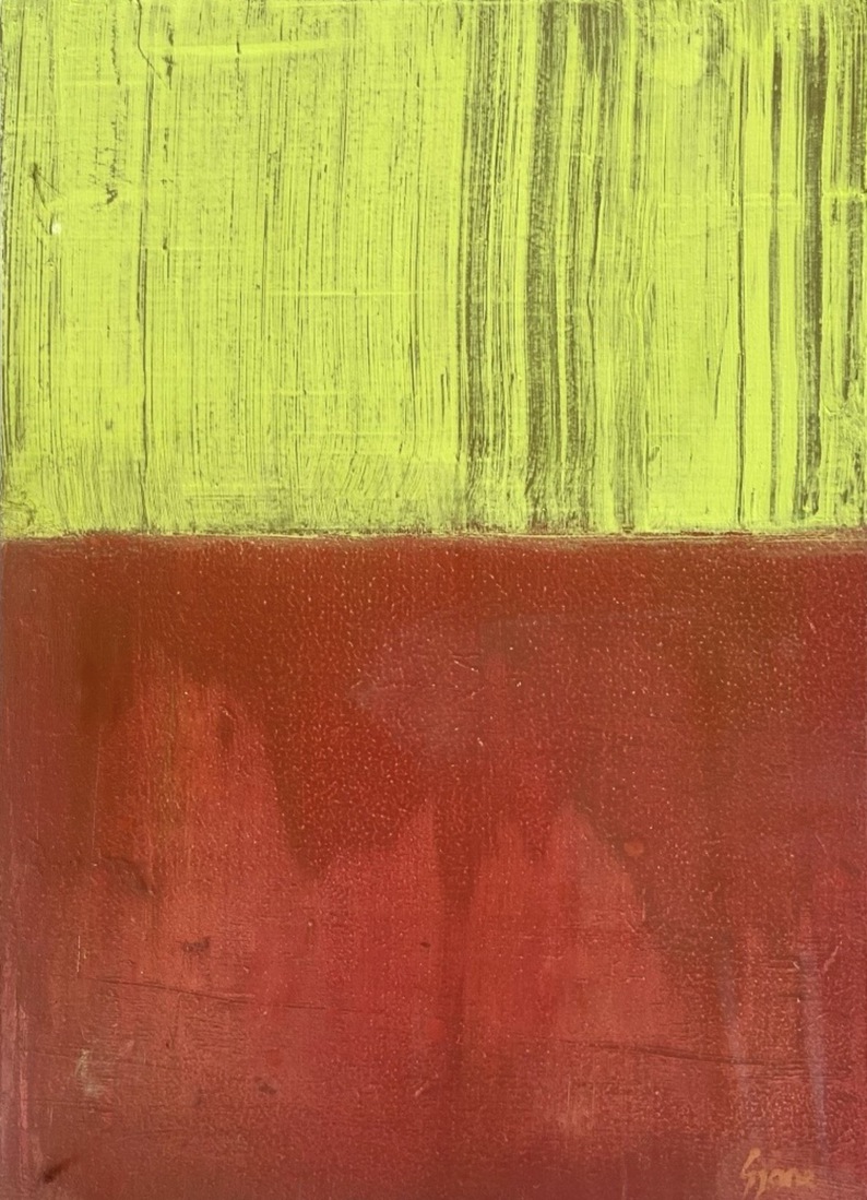 Abstract landschap nr.85 