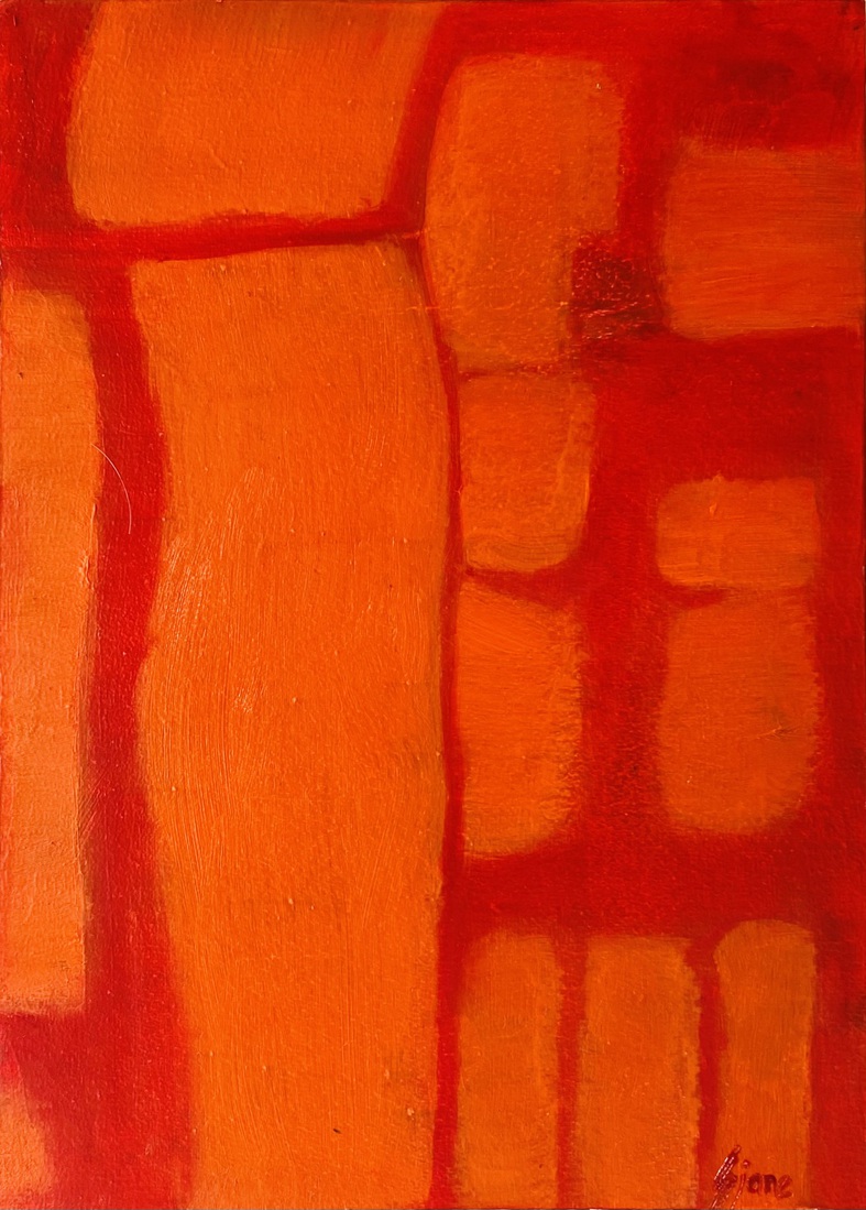 Abstract landschap nr.87