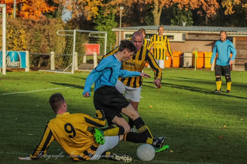 Voetbal actie