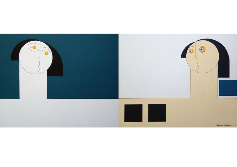 Two men without women