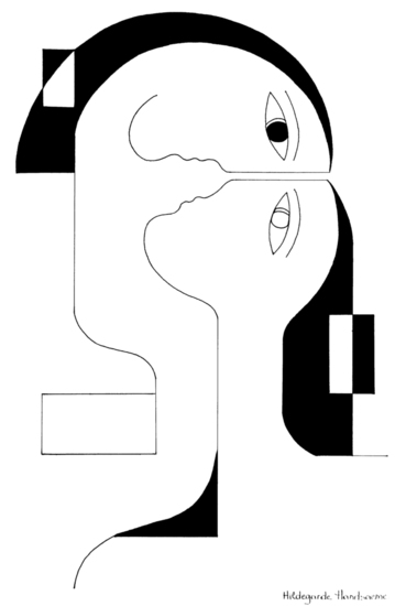 Le regard lumineux de la femme