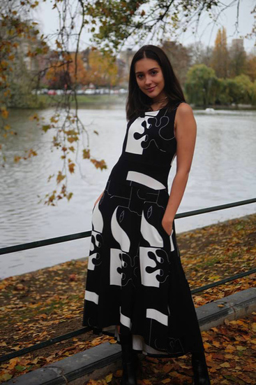 Hash-Hash Winter Dress