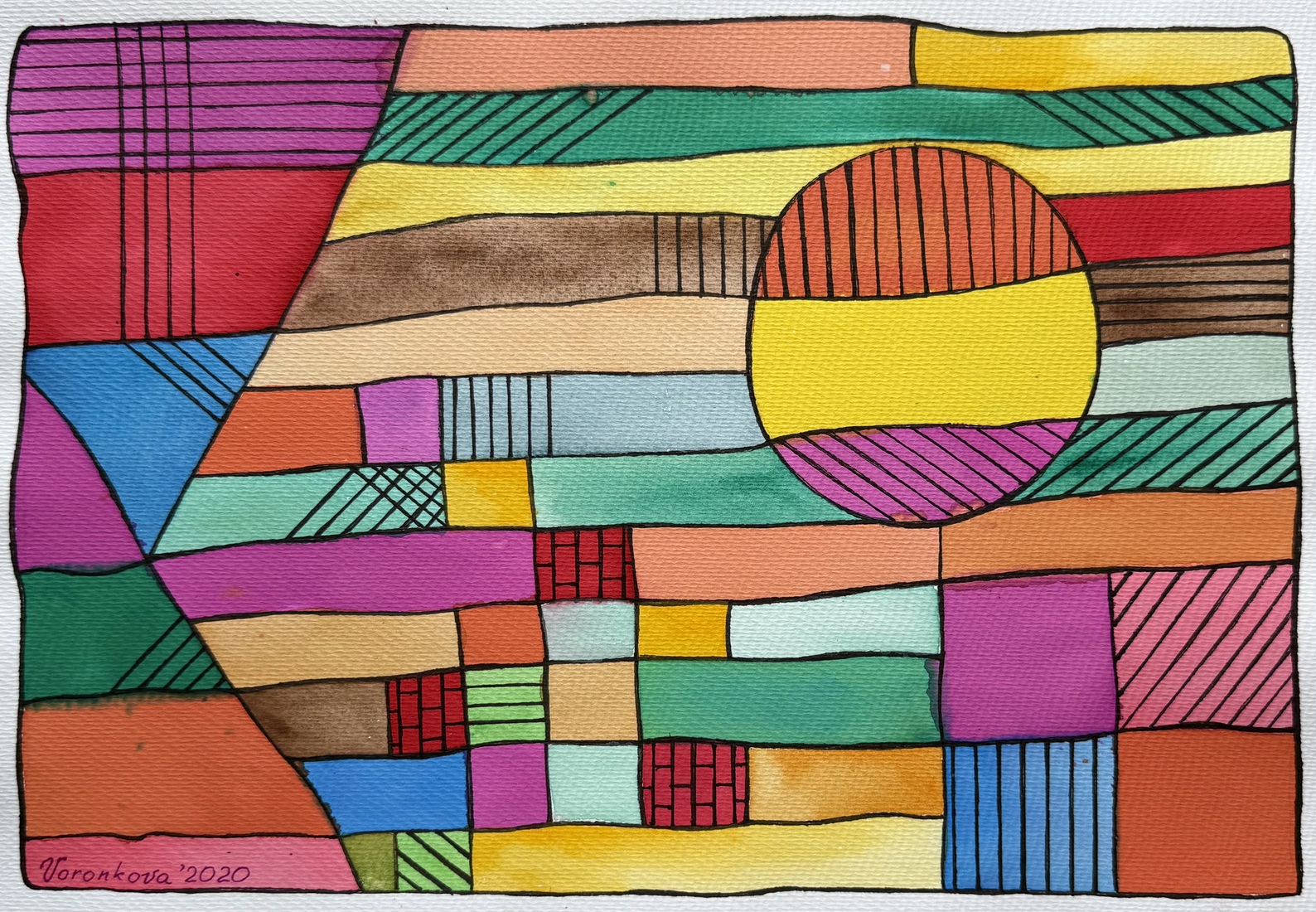Aquarel Abstract 