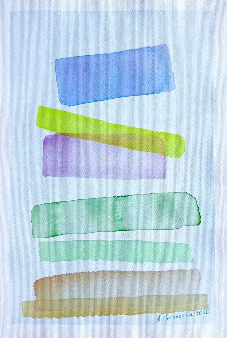 Aquarel Abstract 