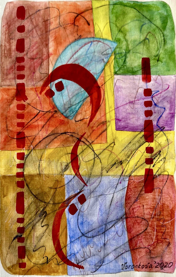 Aquarel Abstract 