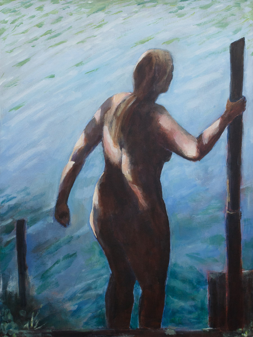 La baigneuse de l'Hérault