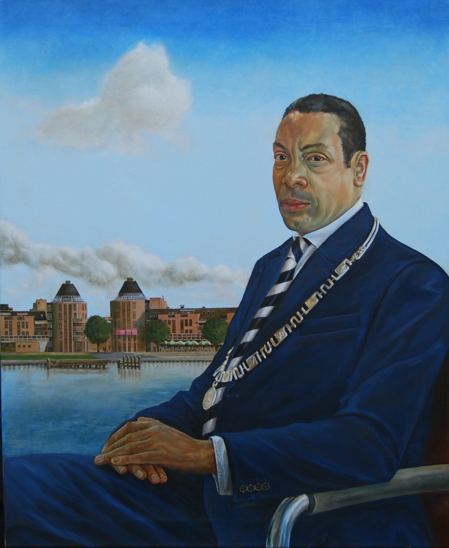 portret Franc Weerwind burgemeester van Almere