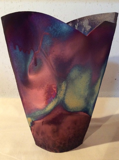 Raku - Kopermat - Vaas - 1