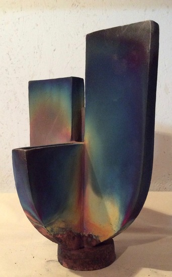 Raku - Kopermat - Vaas - 2