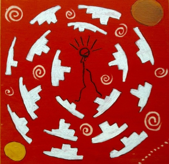 clouds have gone white